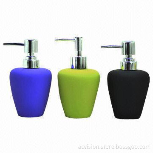 Bathroom Set with Glazed and Leather-printed Surface, OEM Orders Welcomed